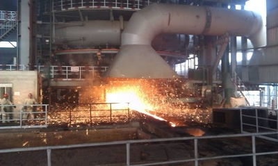 二十二冶集團機電營口天盛高爐工程順利投產